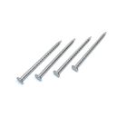 SS304 Checkered Flat Head Nails , Four Hollow Shank Nails 3.5 X 45MM