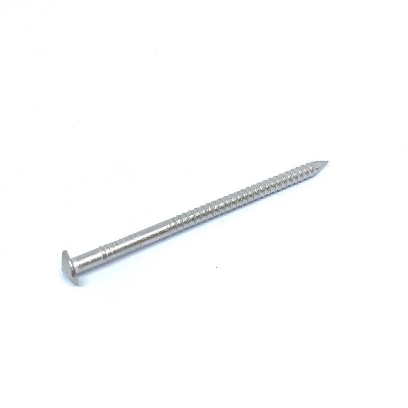 OEM Rose Head Annular Ring Shank Nails For Wood , High Resistance To Corrosion