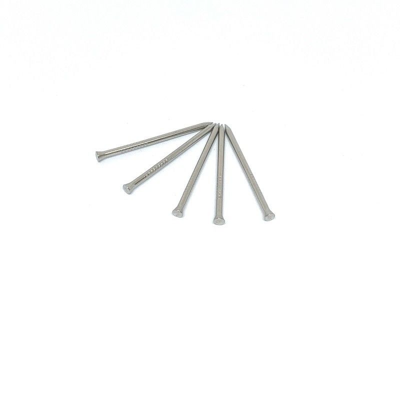 Corrosion Protection 1.6X30MM Panel Pin Smooth Shank Nails For Wooden Project